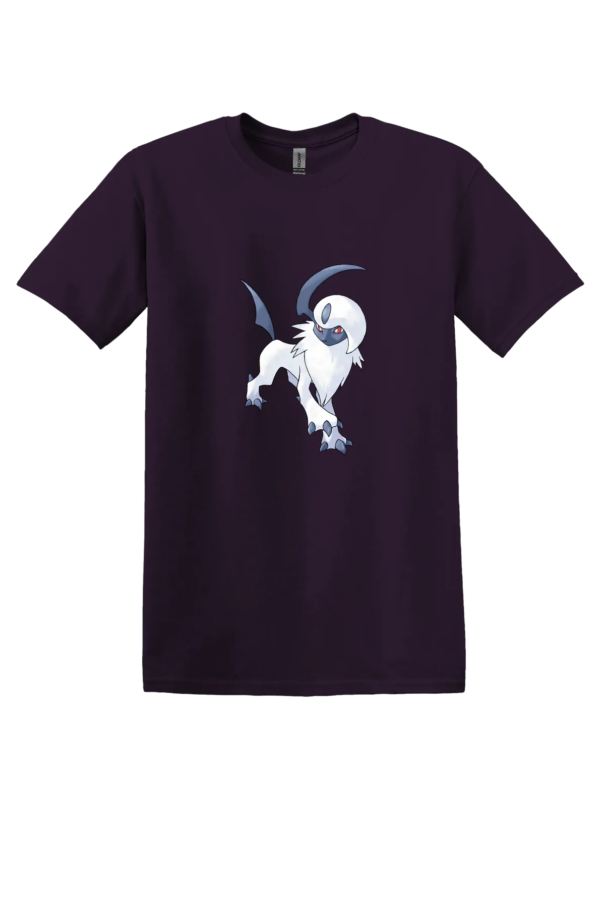 Pokemon Absol Tee, Blackberry, front print