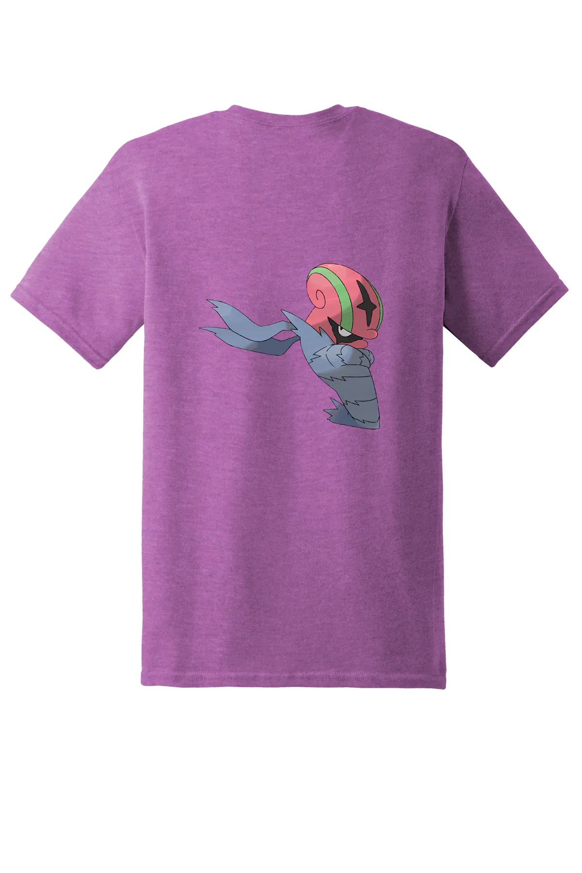 Pokemon Accelgor Tee, Heather Radiant Orchid, back print