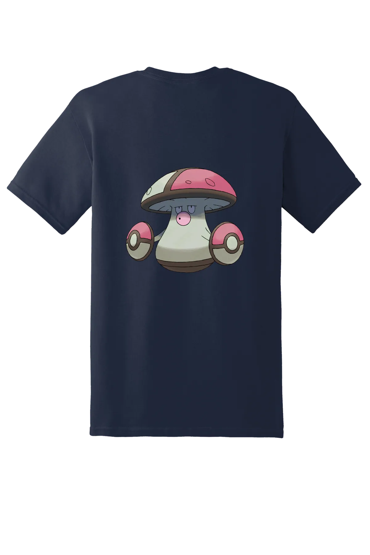 Pokemon Amoonguss Tee, Navy, back print