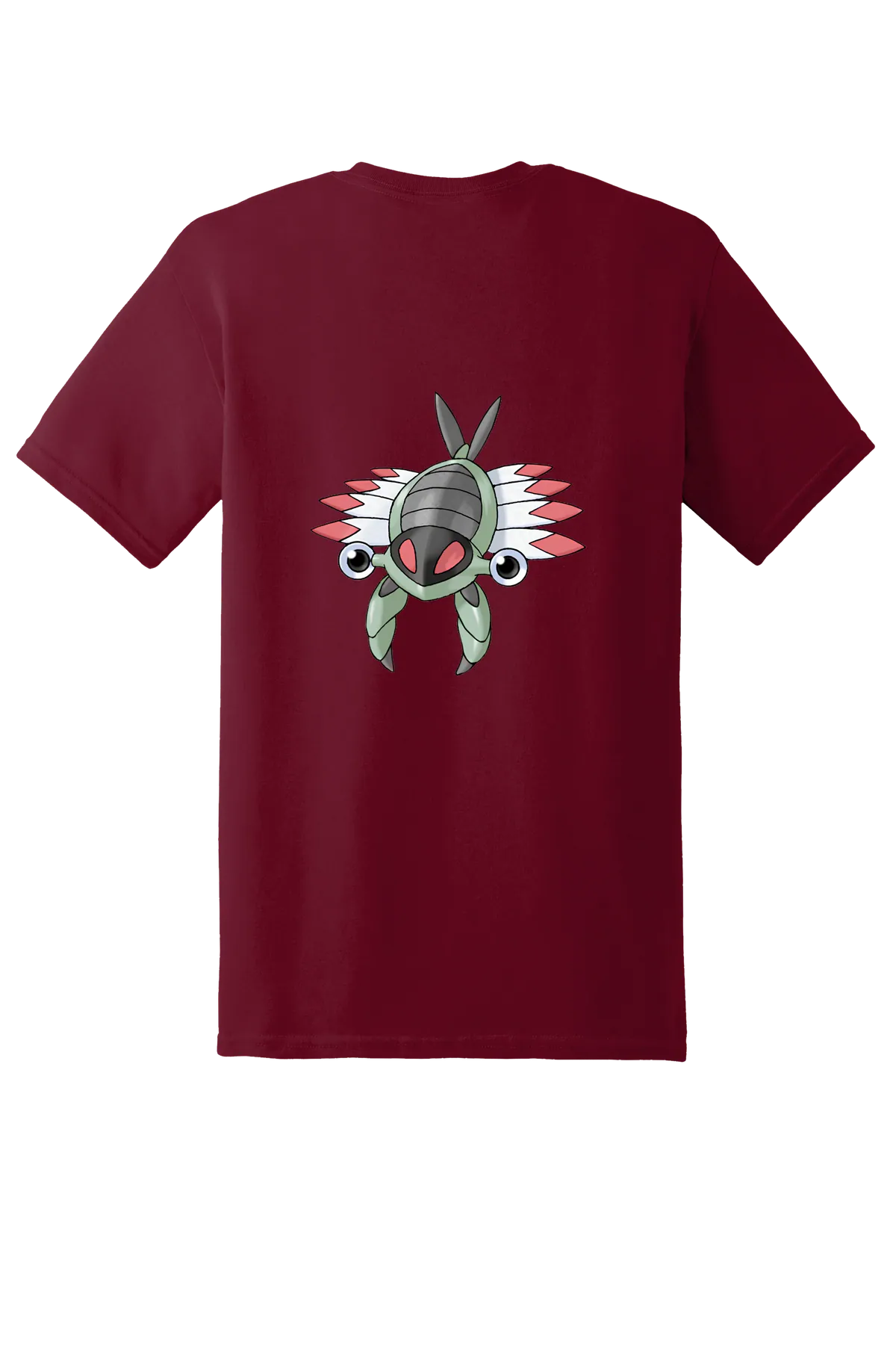Pokemon Anorith Tee, Garnet, back print