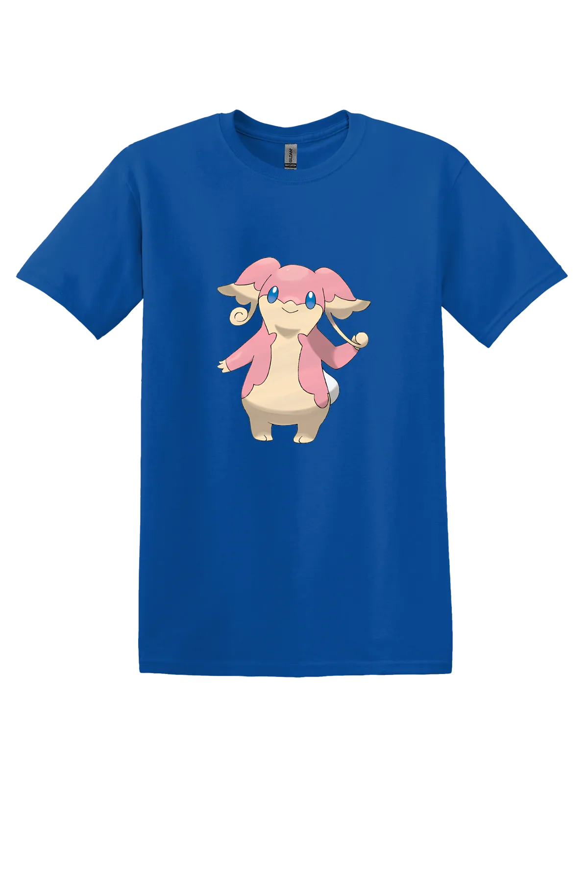 Pokemon Audino Tee, Royal, front print