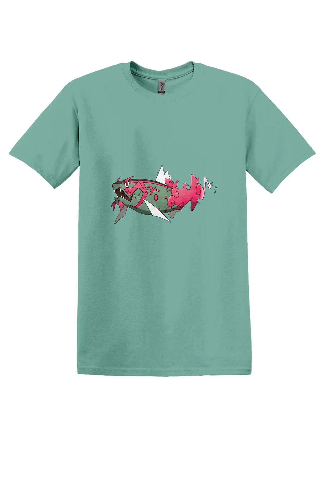 Pokemon Basculegion Tee, Aquatic, front print