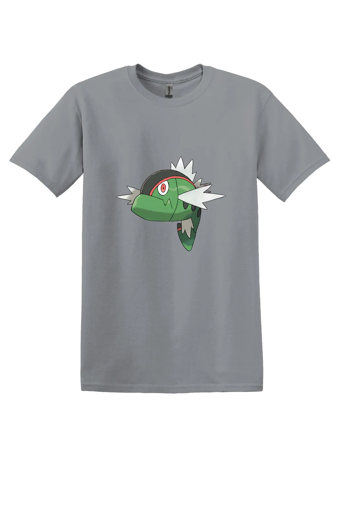Pokemon Basculin Tee, Gravel, front print