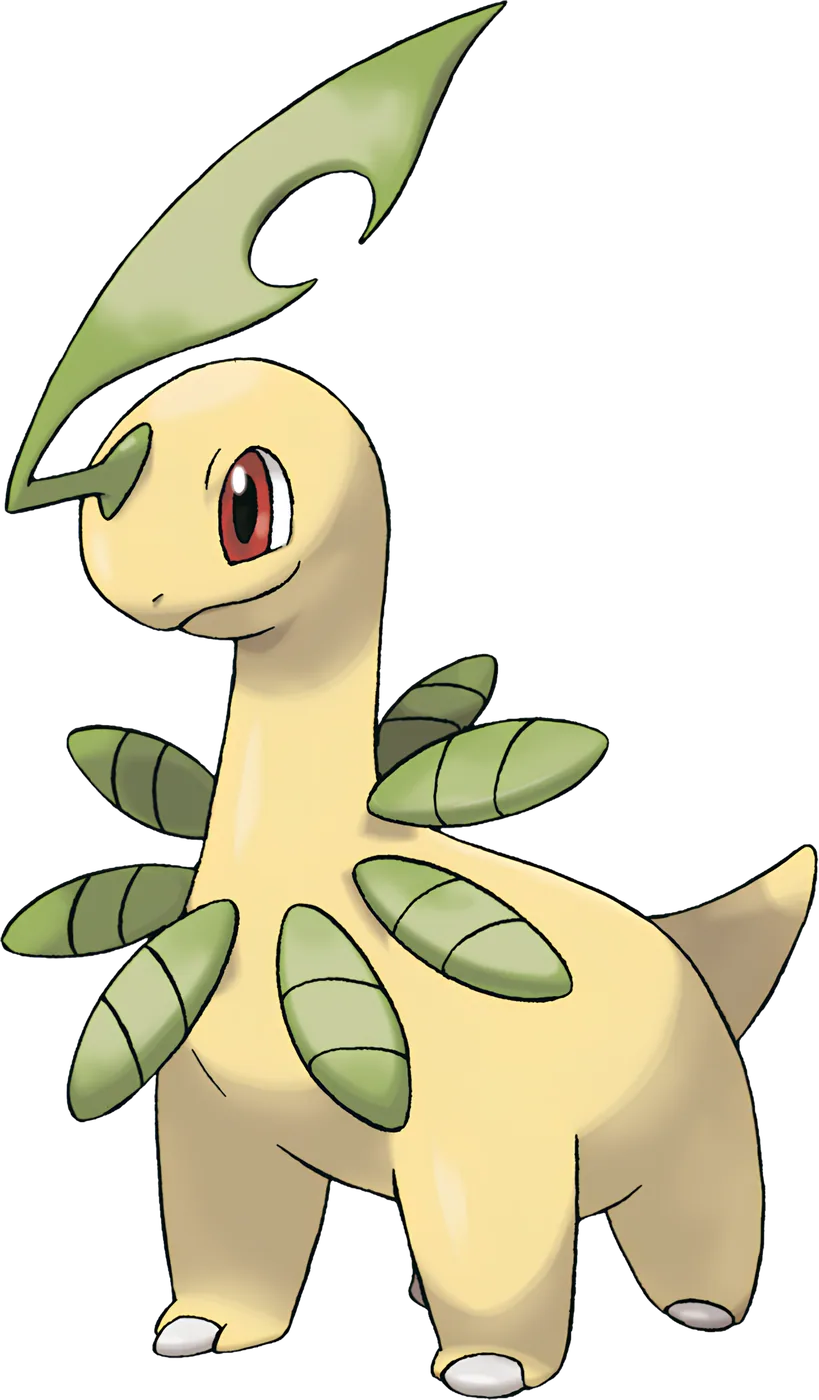 Pokemon Bayleef Tee, artwork, front print