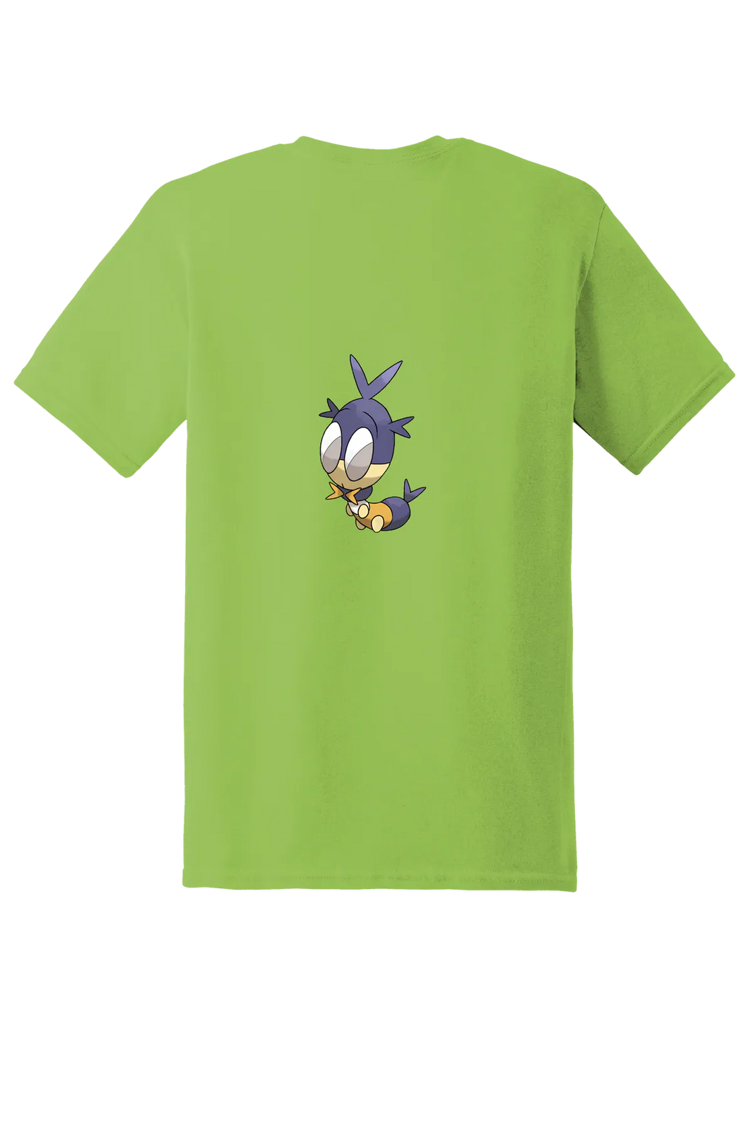 Pokemon Blipbug Tee, Kiwi, back print