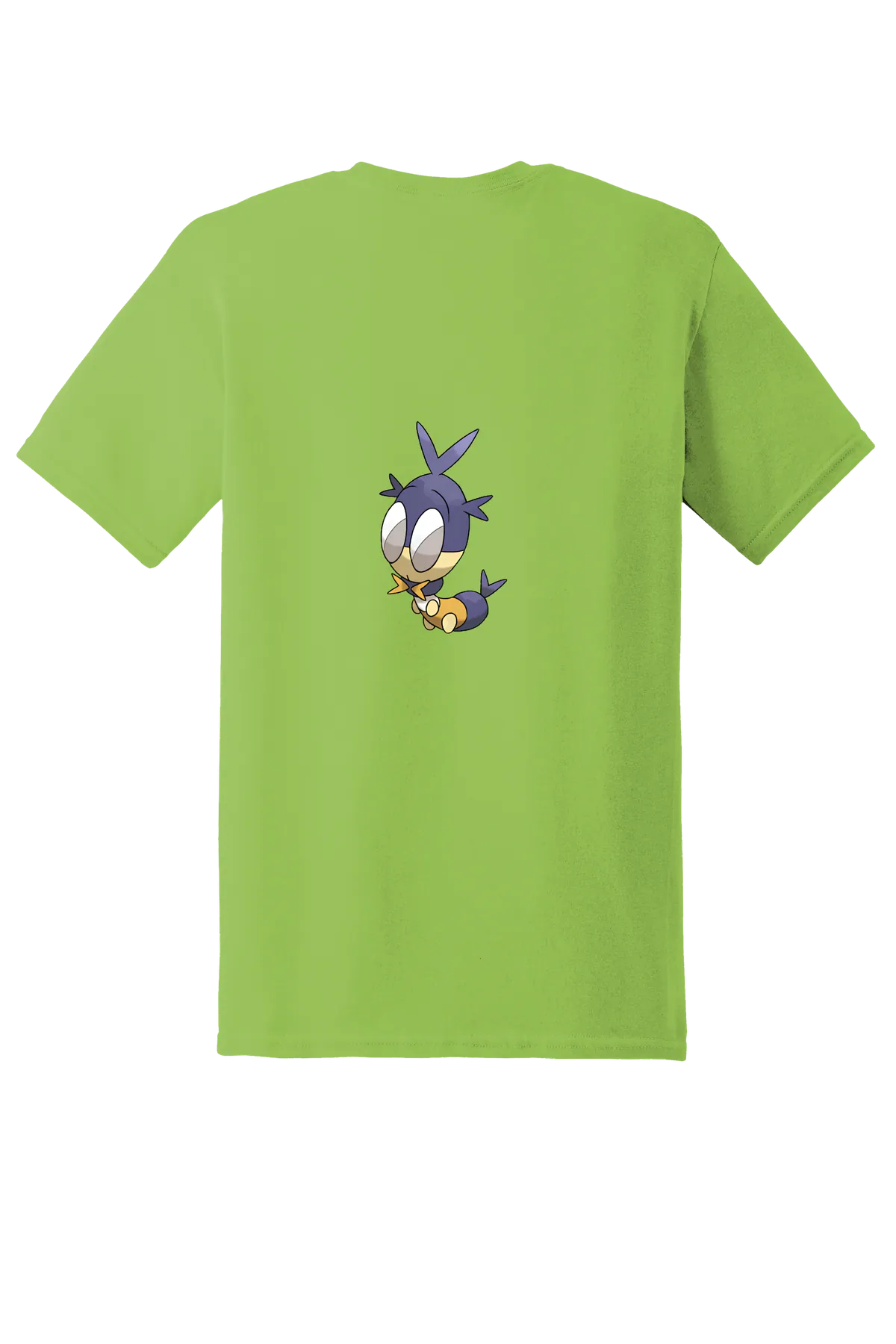 Pokemon Blipbug Tee, Kiwi, back print