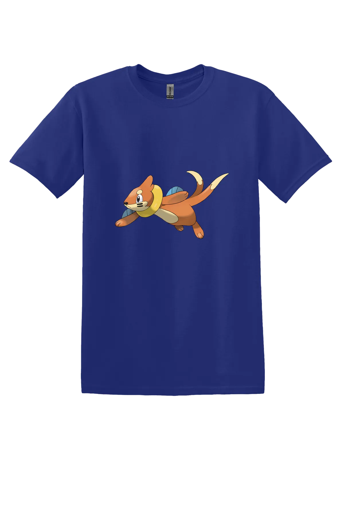 Pokemon Buizel Tee, Cobalt Purple, front print