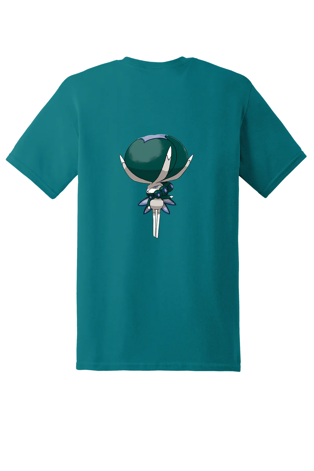 Pokemon Calyrex Tee, Jade Dome, back print