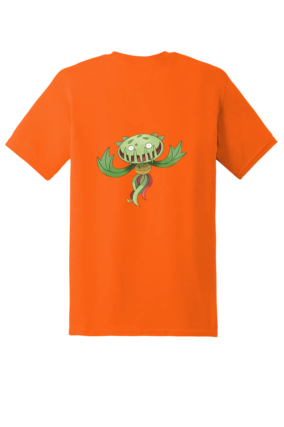 Pokemon Carnivine Tee, Orange, back print