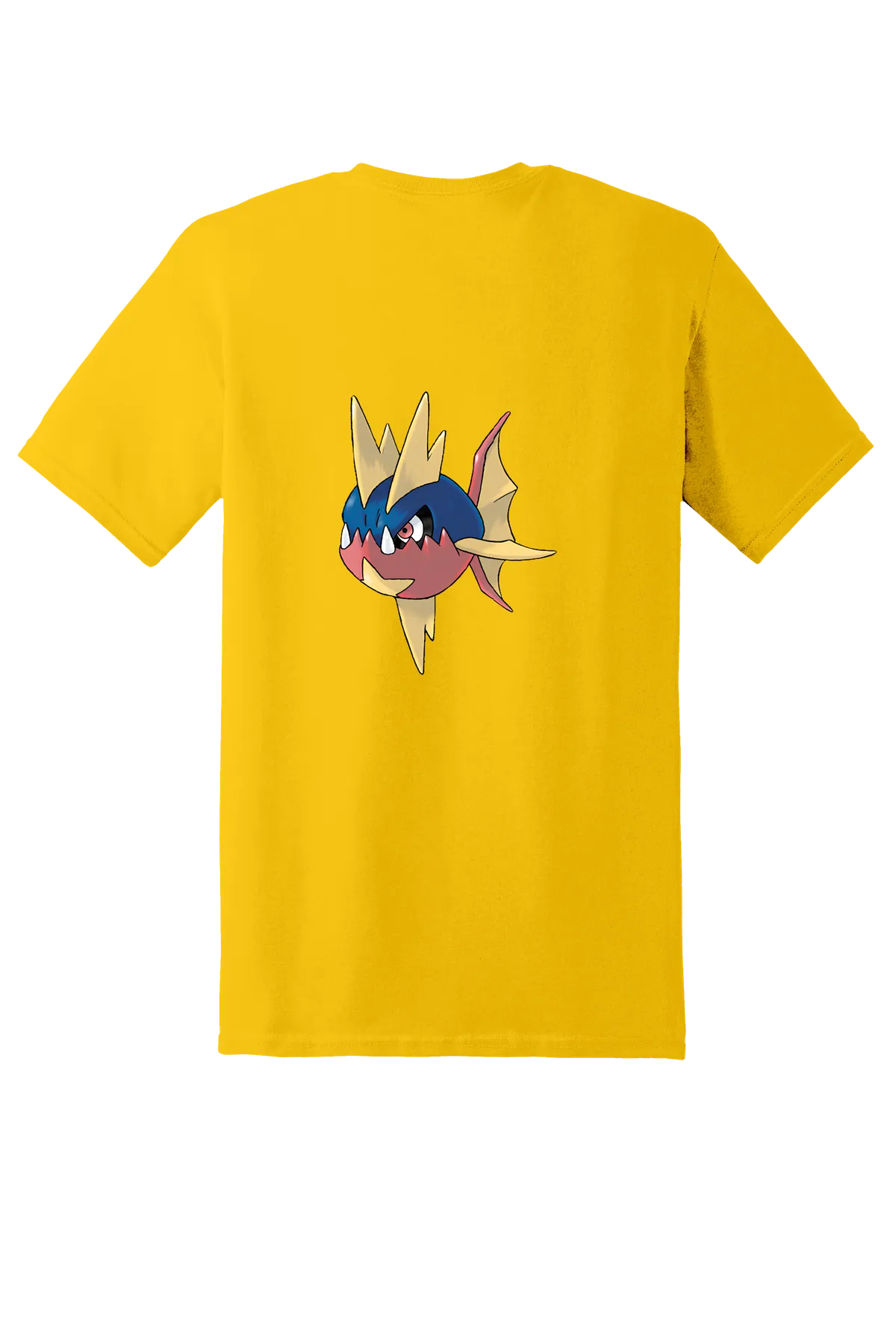 Pokemon Carvanha Tee, Daisy, back print