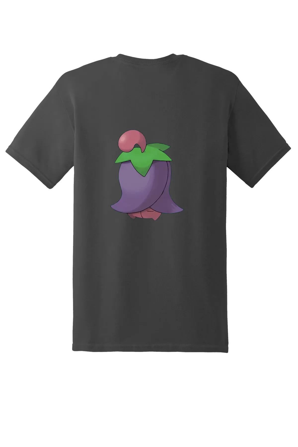 Pokemon Cherrim Tee, Charcoal, back print