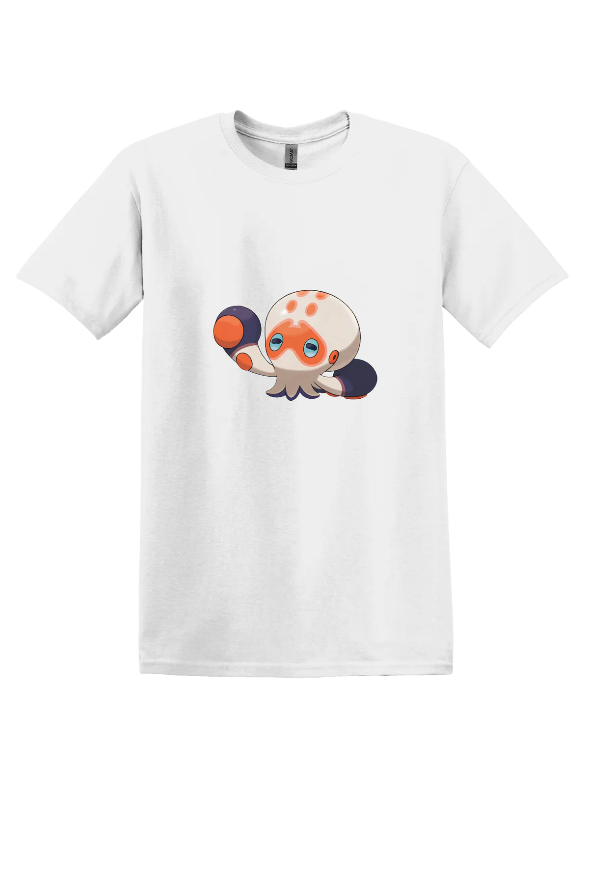 Pokemon Clobbopus Tee, White, front print