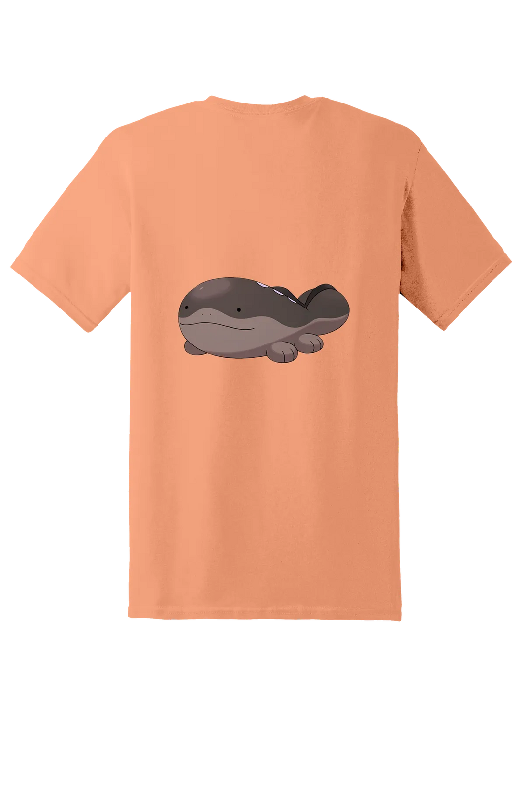 Pokemon Clodsire Tee, Tangerine, back print