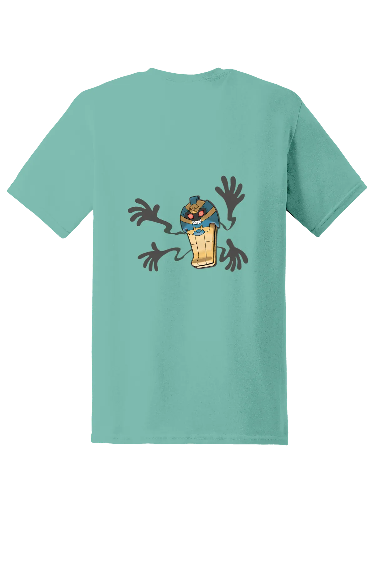 Pokemon Cofagrigus Tee, Aquatic, back print