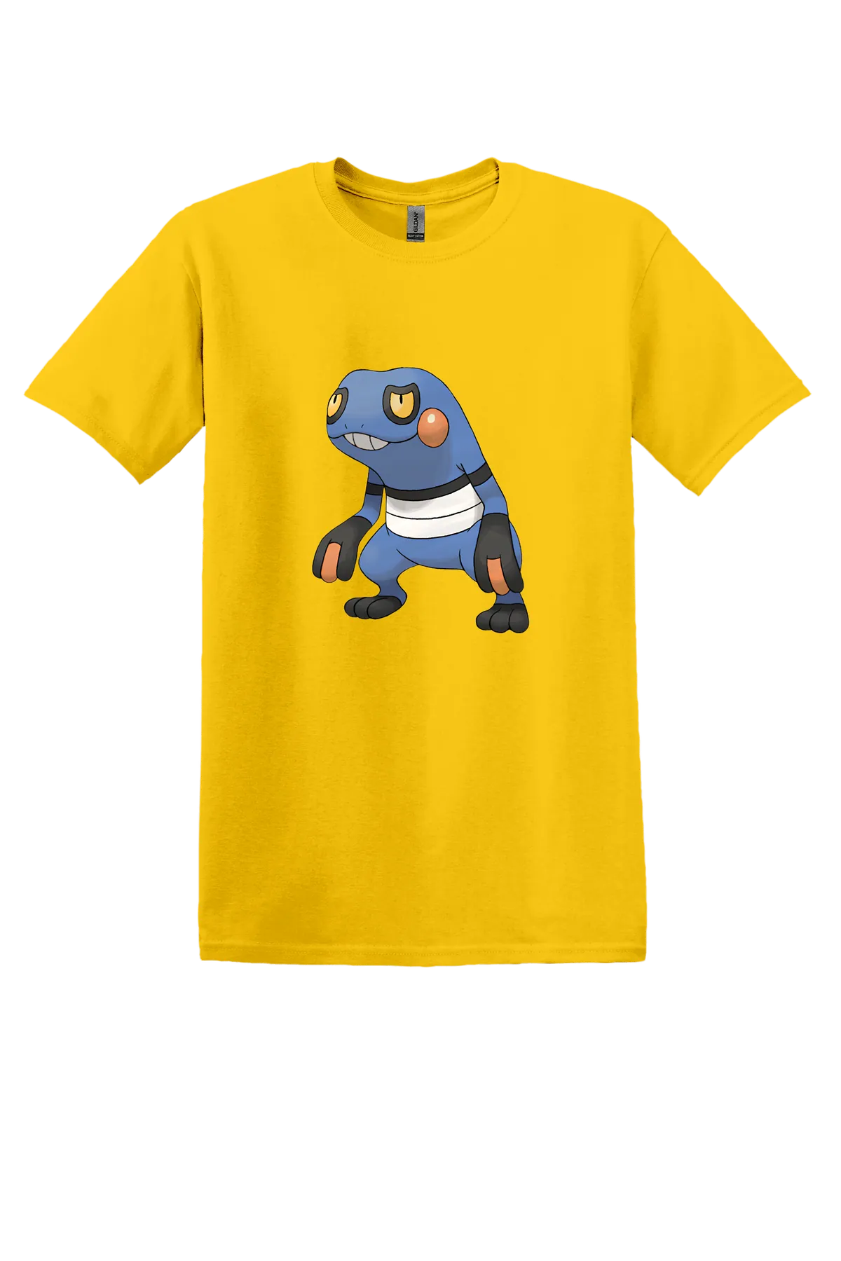 Pokemon Croagunk Tee, Daisy, front print