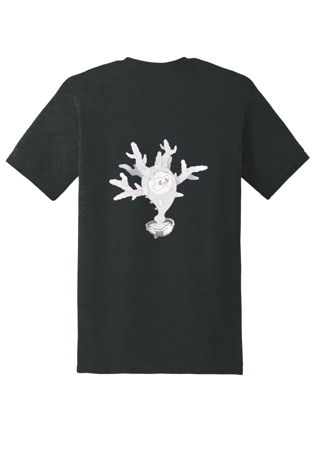Pokemon Cursola Tee, Tweed, back print