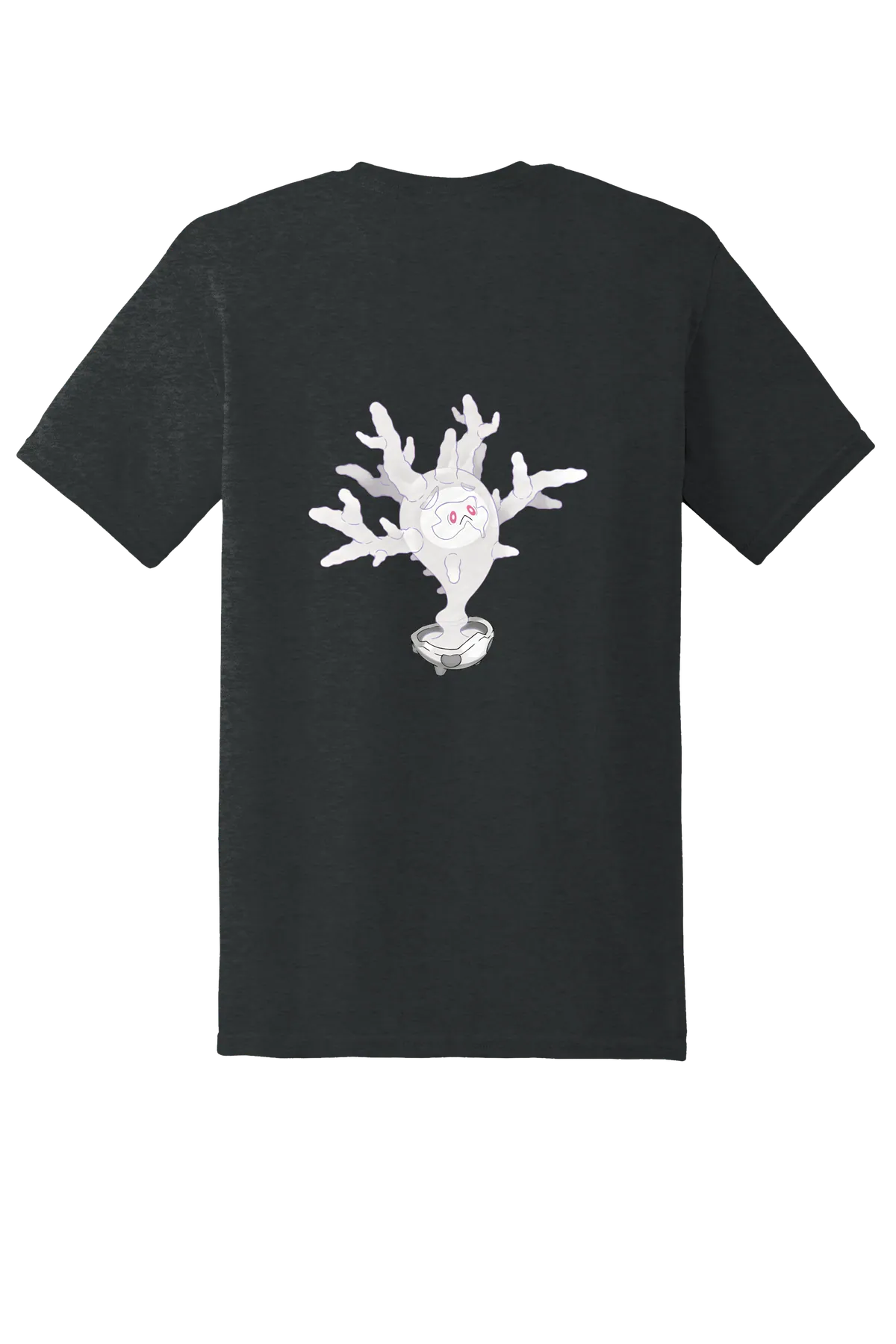 Pokemon Cursola Tee, Tweed, back print