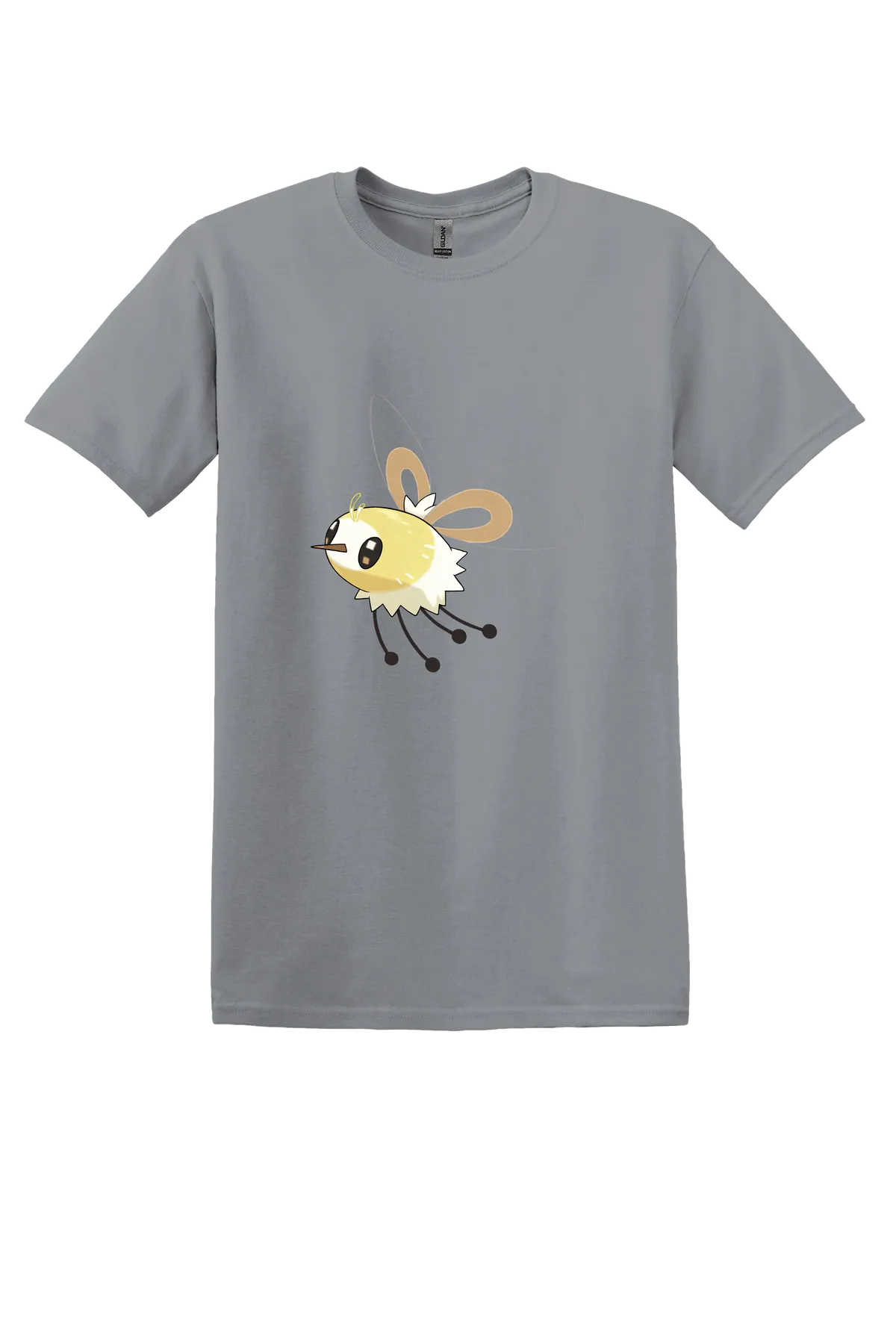 Pokemon Cutiefly Tee, Gravel, front print