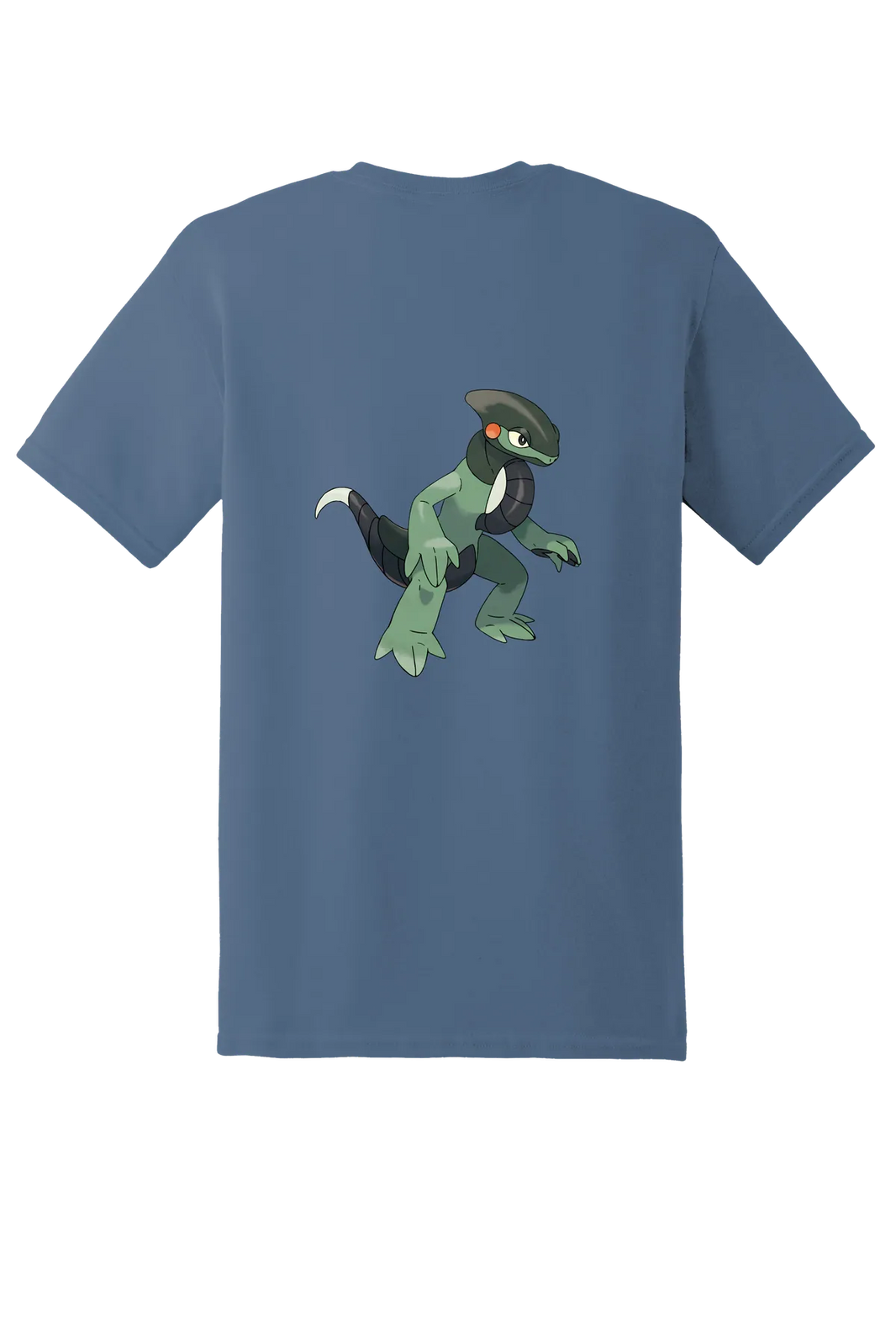 Pokemon Cyclizar Tee, Indigo Blue, back print
