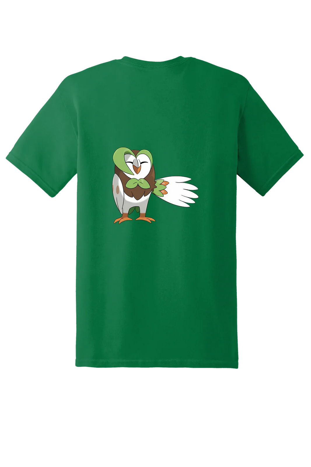 Pokemon Dartrix Tee, Turf Green, back print