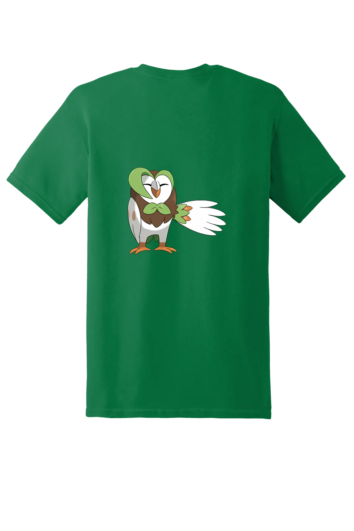 Pokemon Dartrix Tee, Turf Green, back print