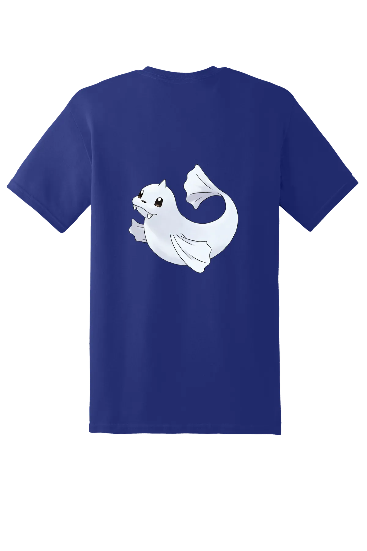 Pokemon Dewgong Tee, Cobalt Purple, back print