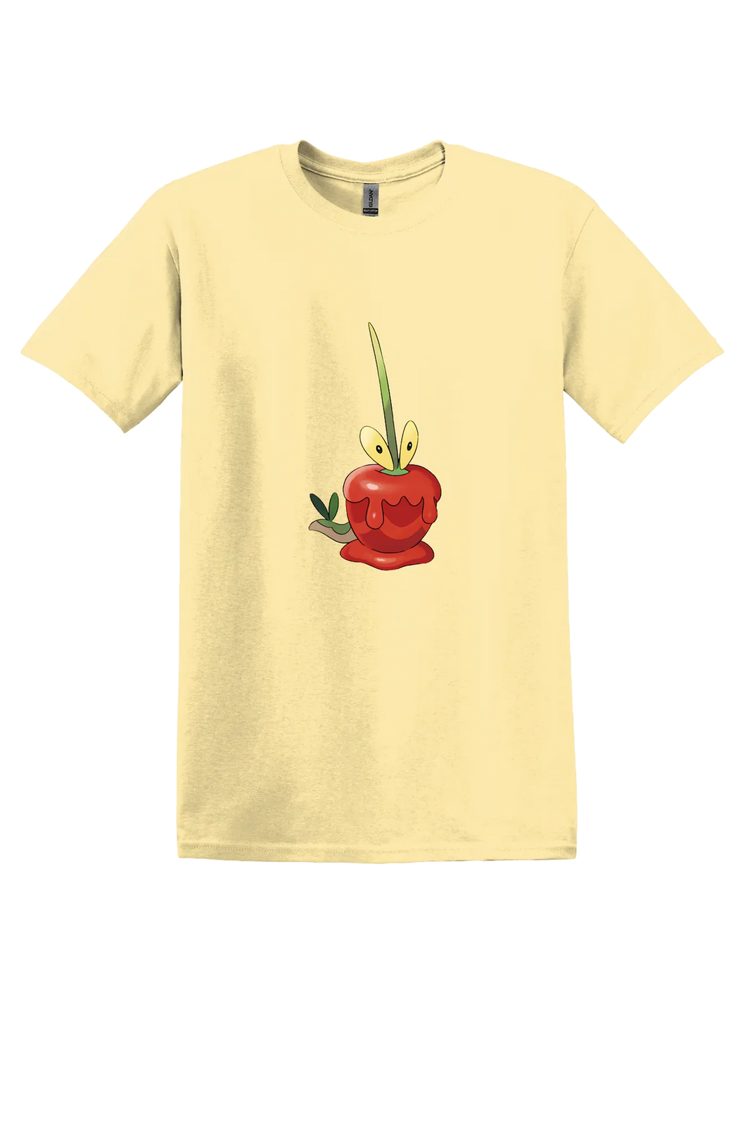 Pokemon Dipplin Tee, Yellow Haze, front print