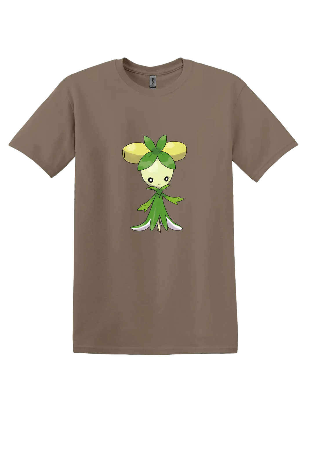 Pokemon Dolliv Tee, Brown Savana, front print