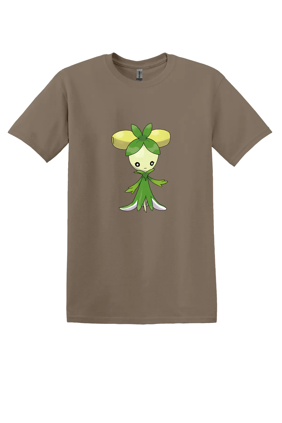 Pokemon Dolliv Tee, Brown Savana, front print