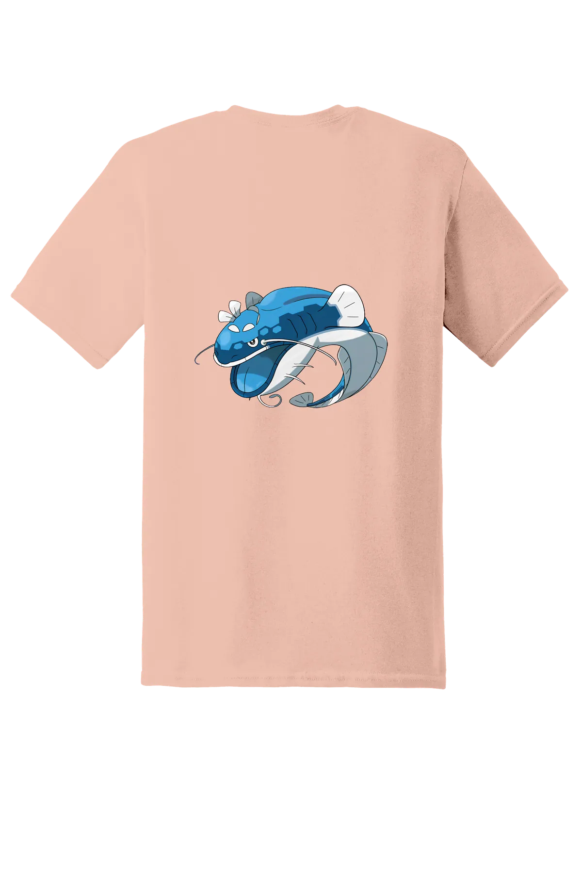 Pokemon Dondozo Tee, Dusty Rose, back print