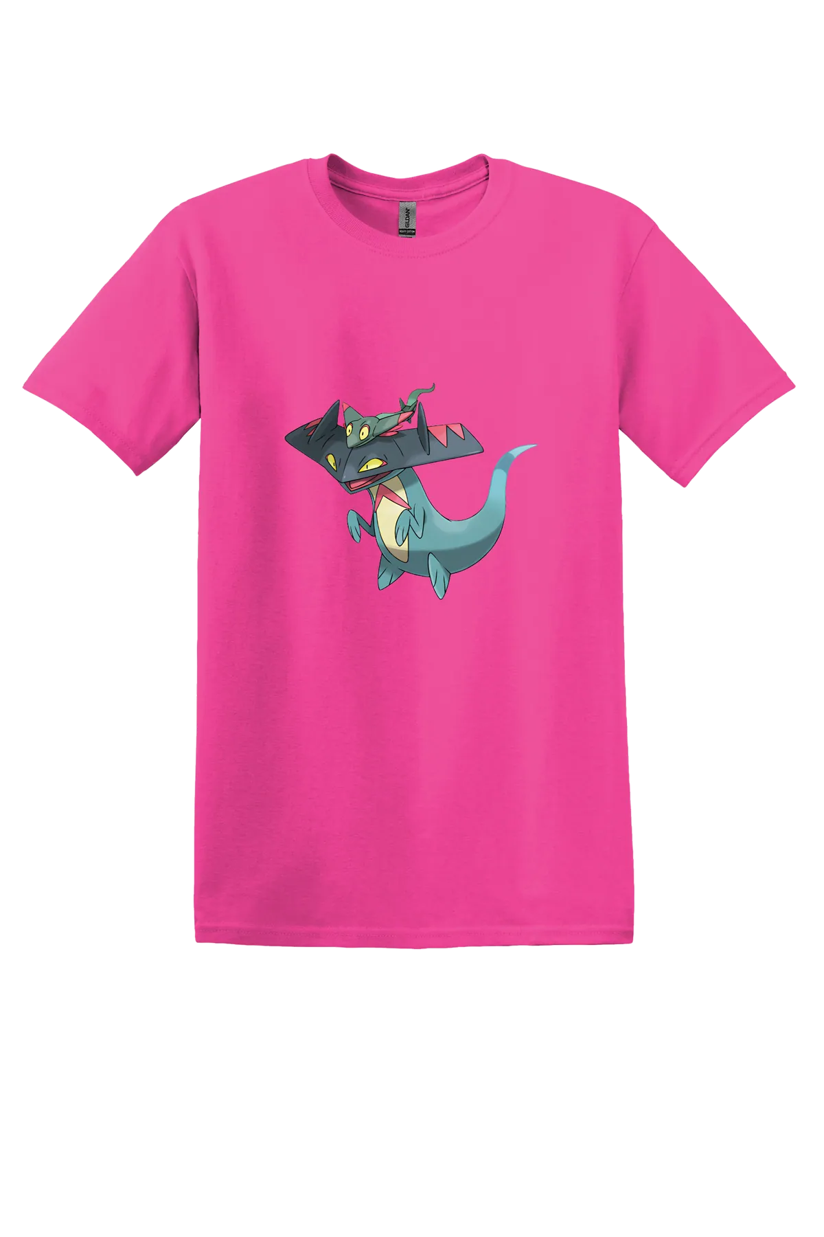 Pokemon Drakloak Tee, Heliconia, front print
