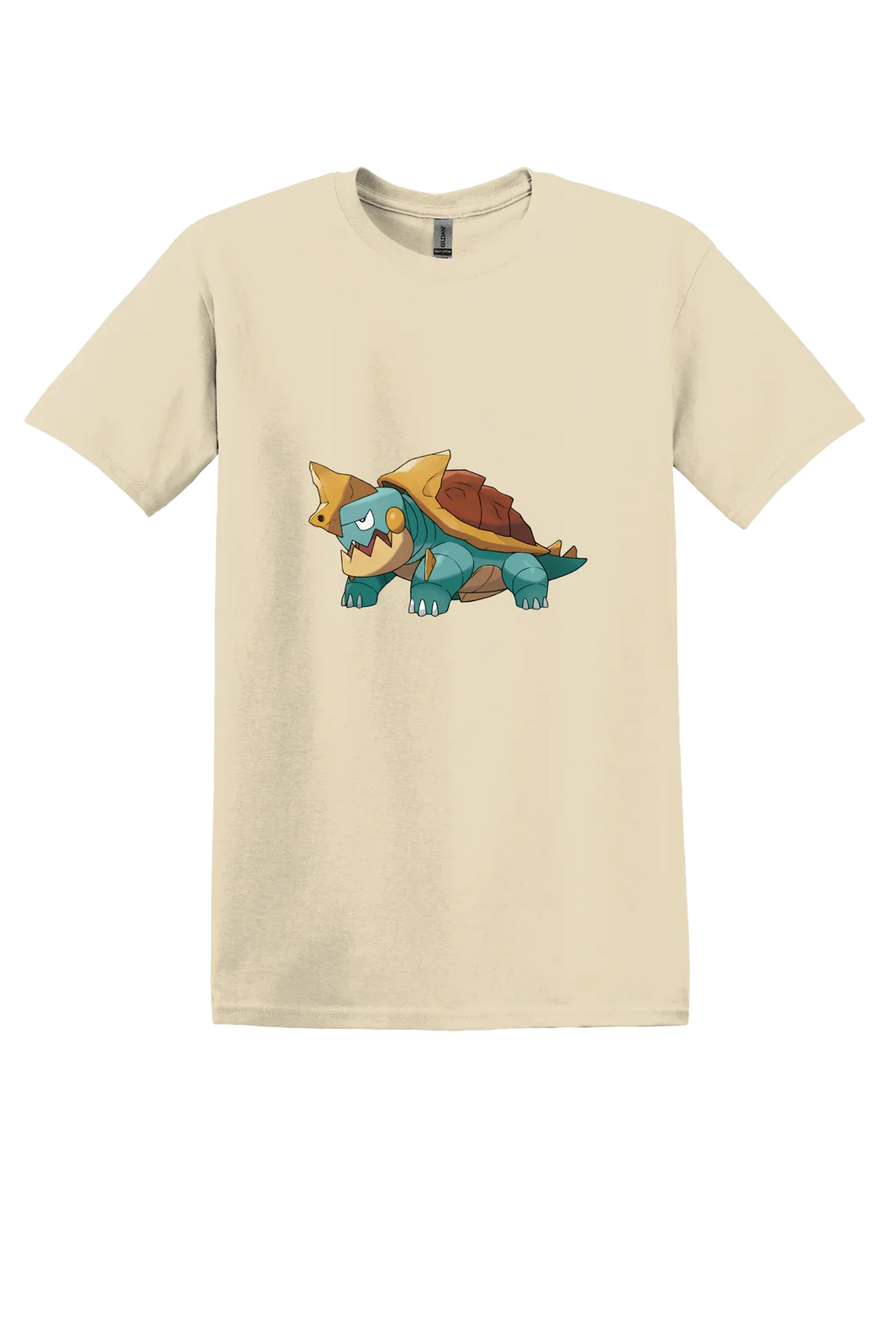Pokemon Drednaw Tee, Sand, front print