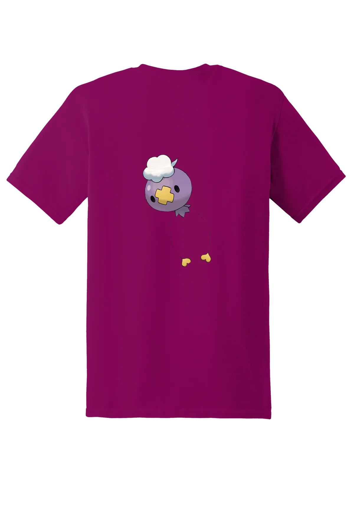 Pokemon Drifloon Tee, Berry, back print