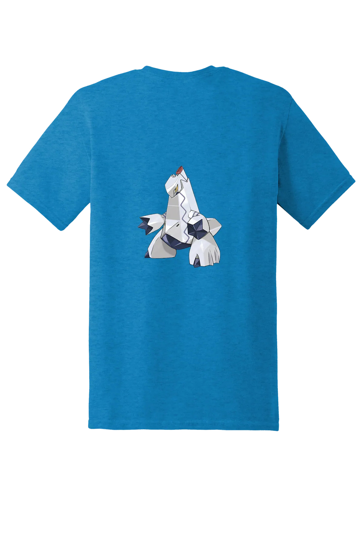 Pokemon Duraludon Tee, Heather Sapphire, back print