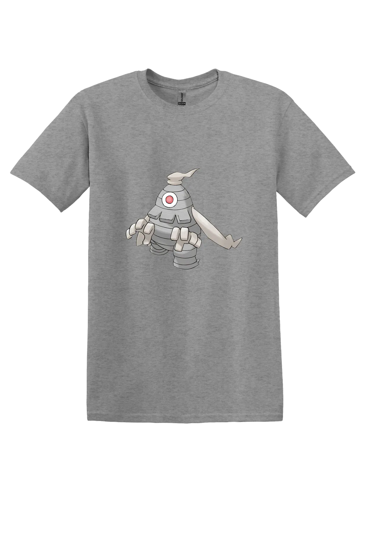 Pokemon Dusclops Tee, Sport Grey, front print