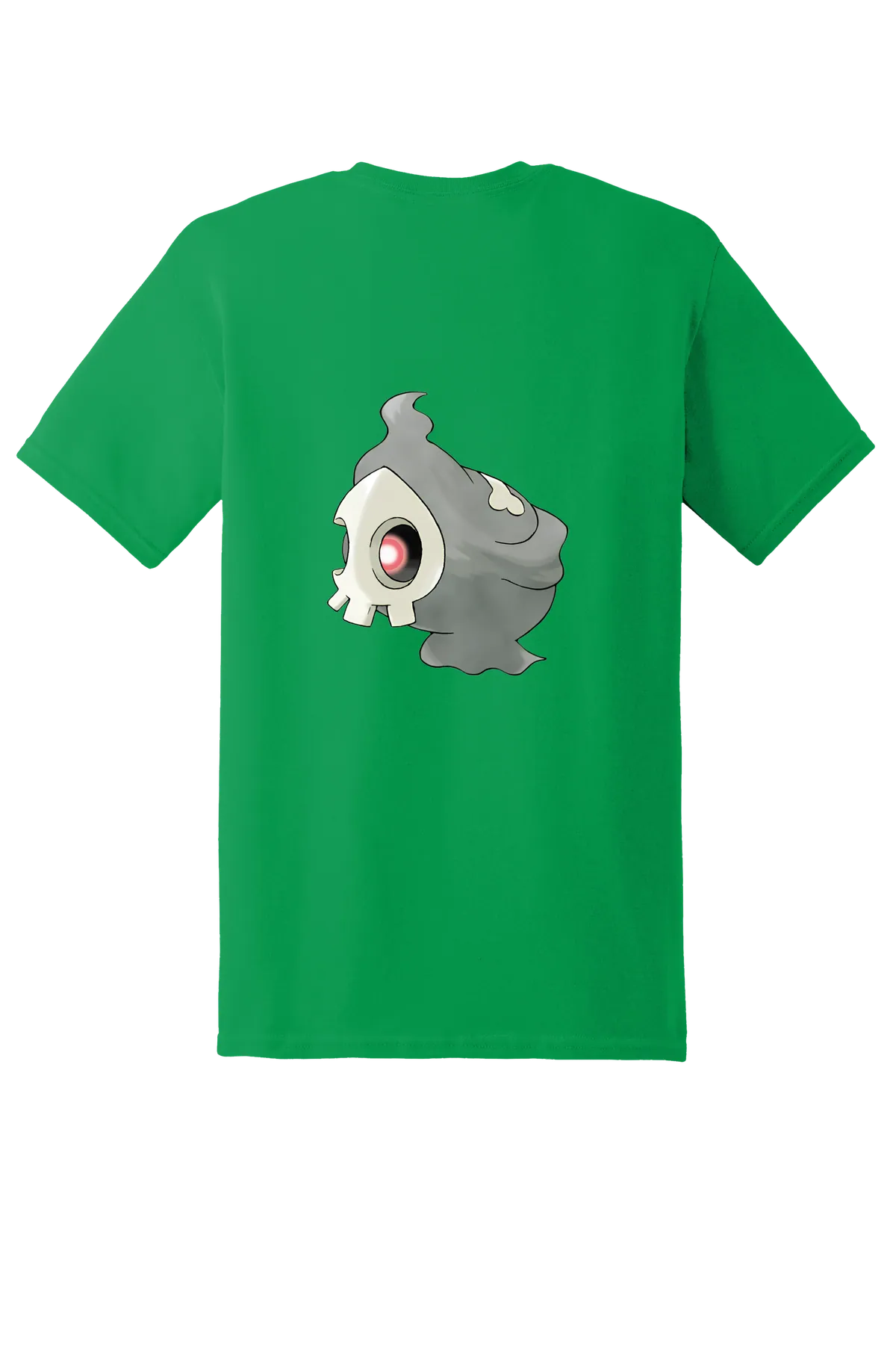 Pokemon Duskull Tee, Irish Green, back print