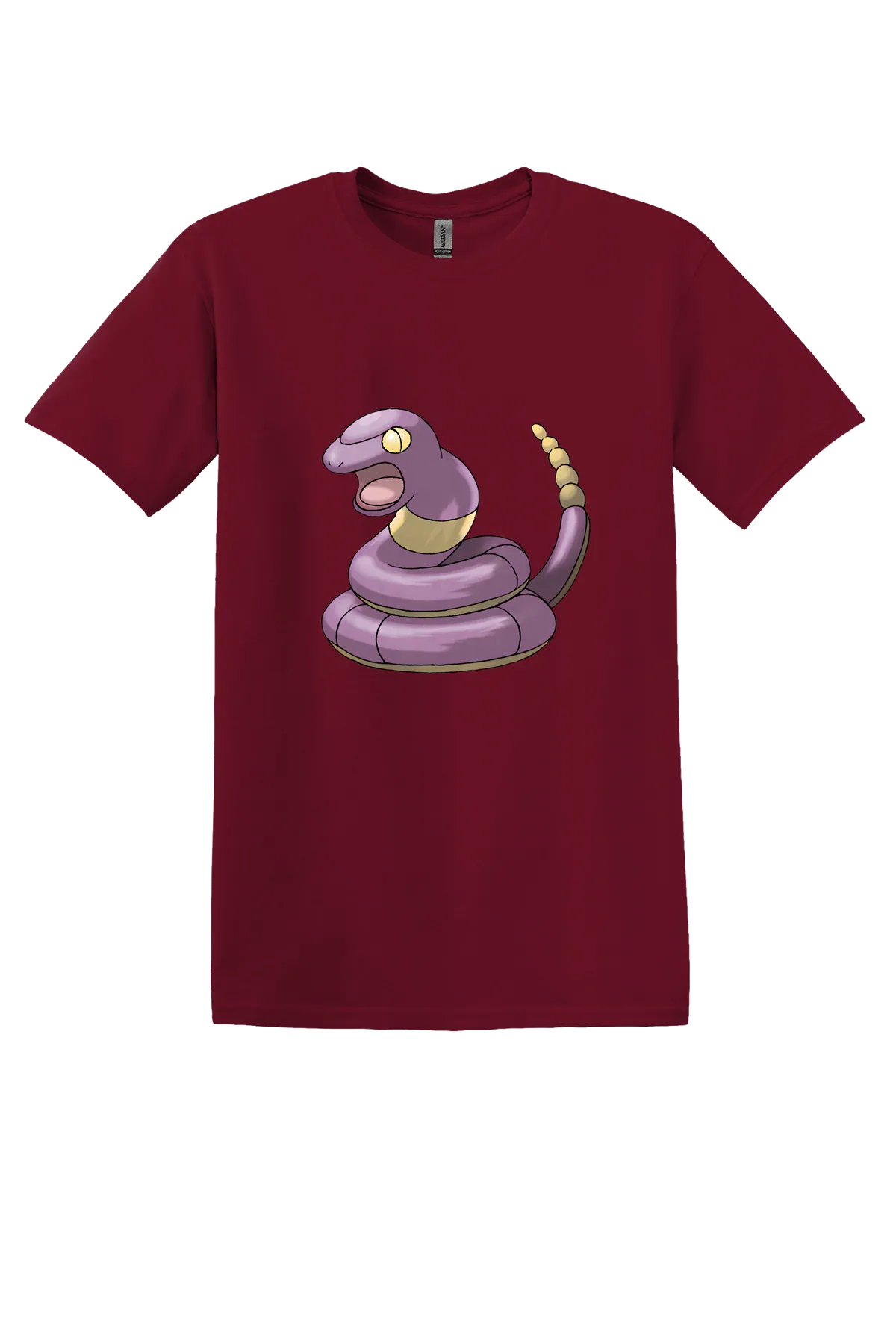 Pokemon Ekans Tee, Cardinal Red, front print