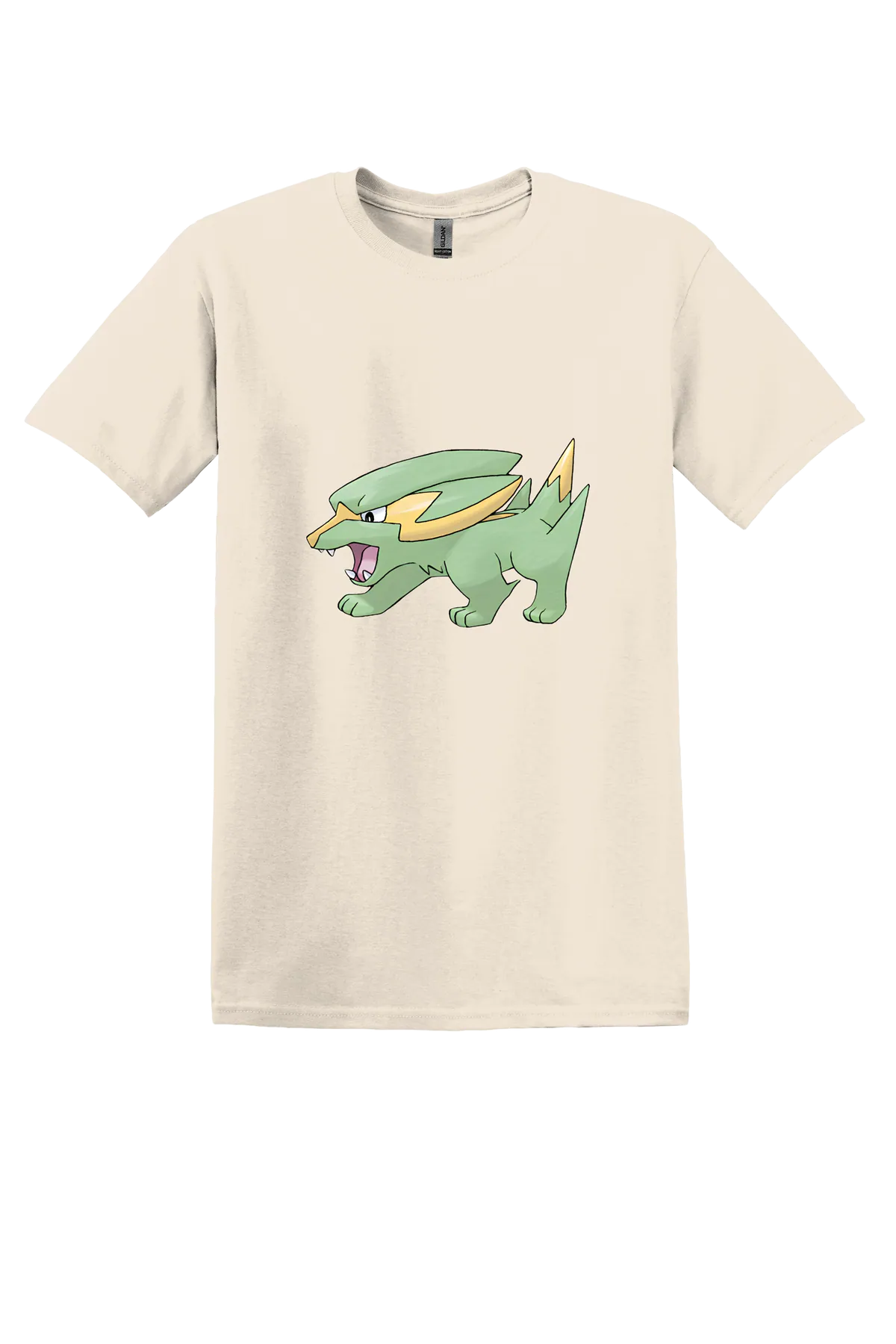 Pokemon Electrike Tee, Natural, front print