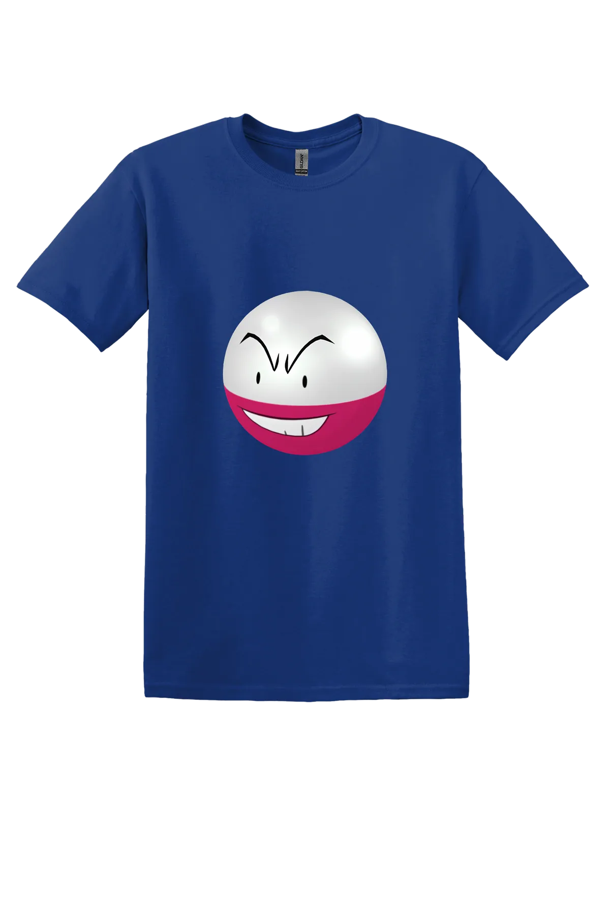 Pokemon Electrode Tee, Fan Deep Royal, front print