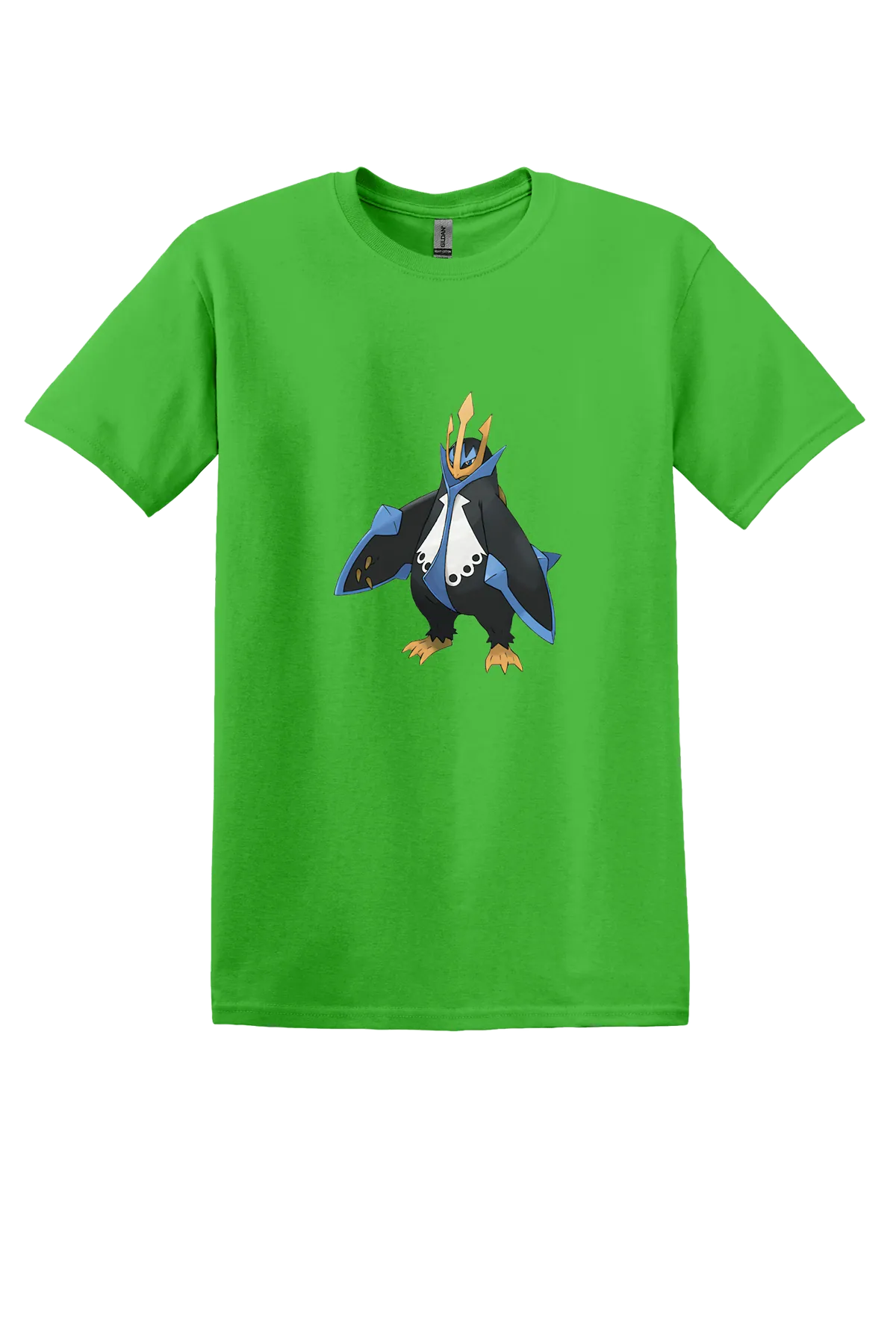 Pokemon Empoleon Tee, Electric  Green, front print