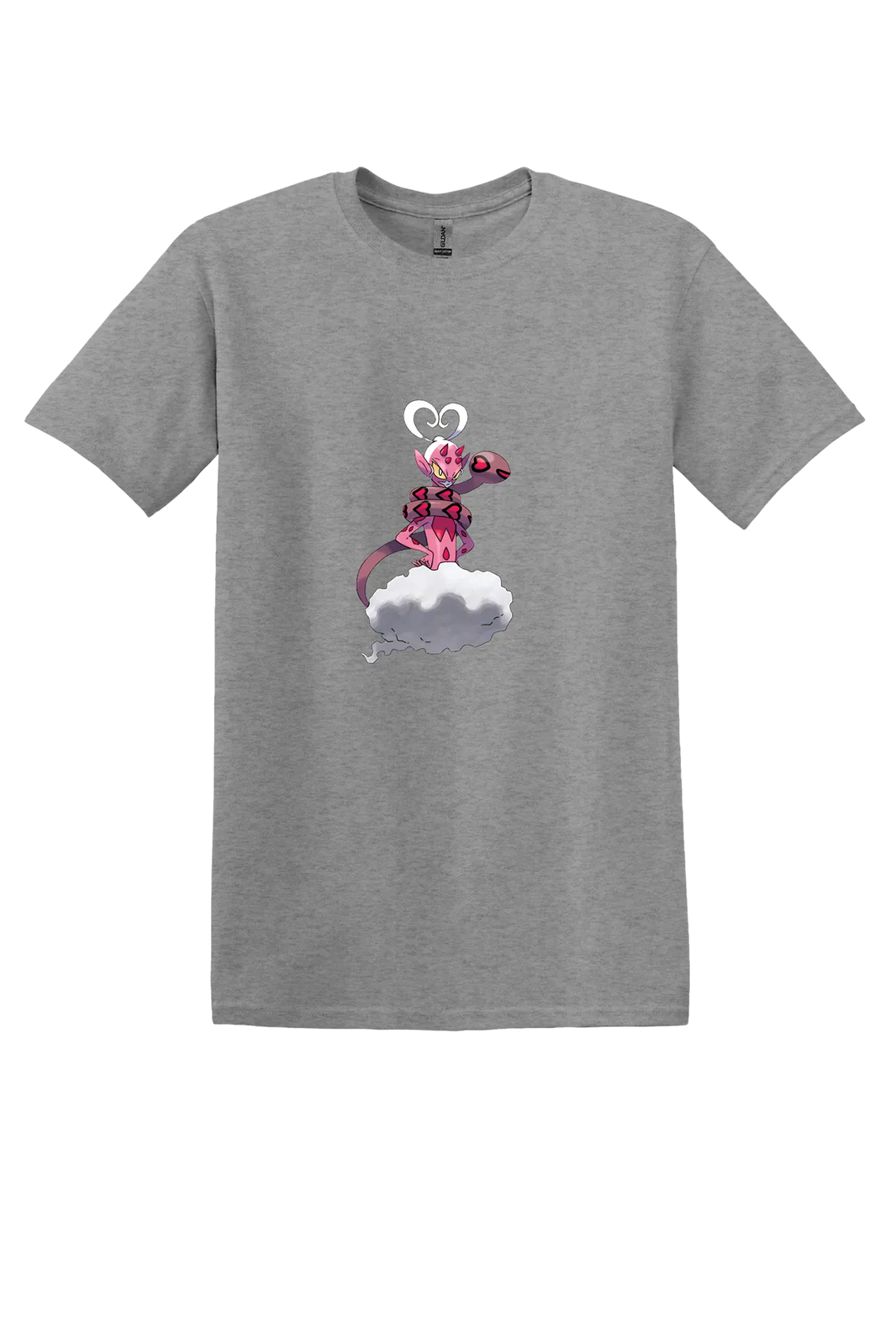 Pokemon Enamorus Tee, Sport Grey, front print