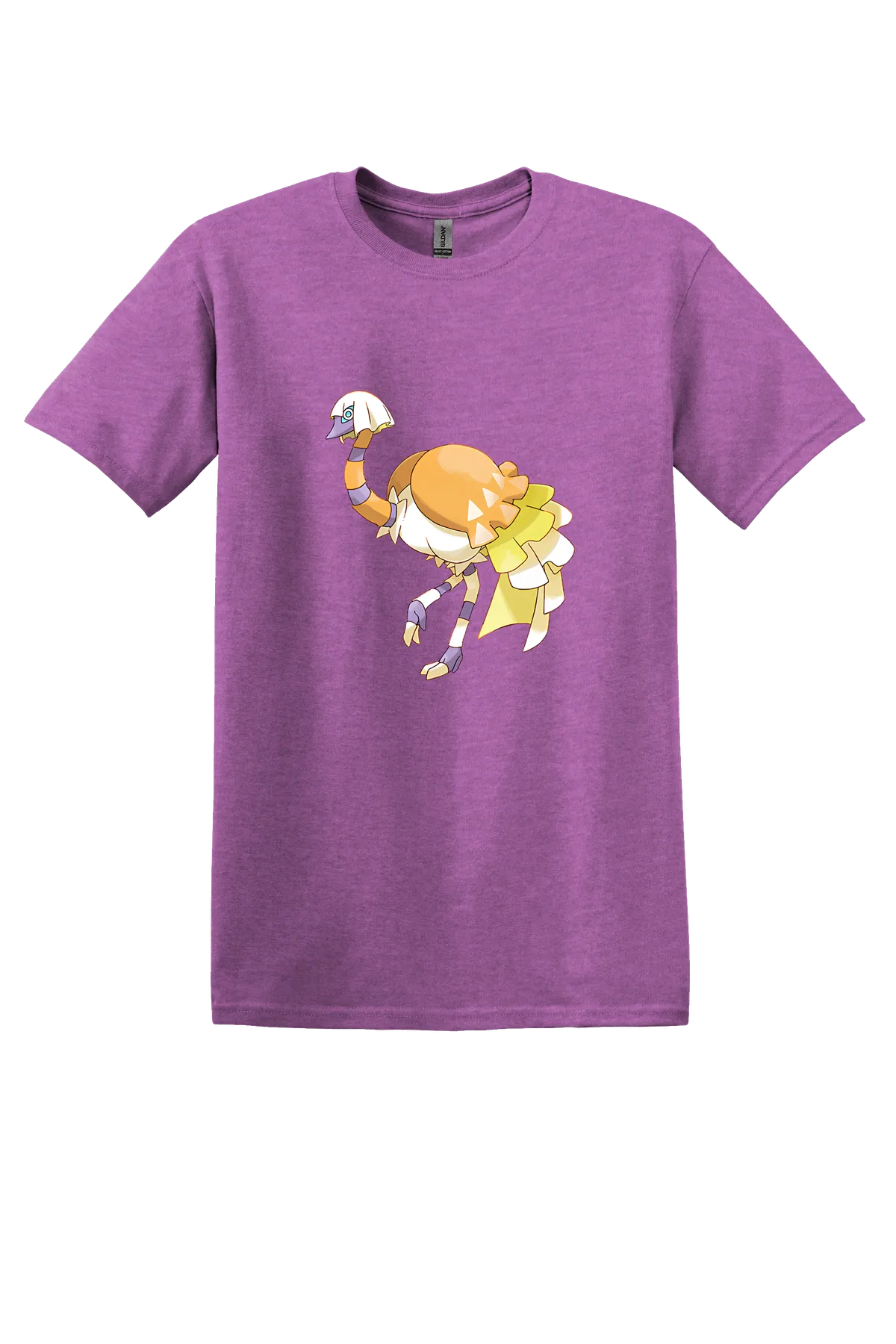 Pokemon Espathra Tee, Heather Radiant Orchid, front print