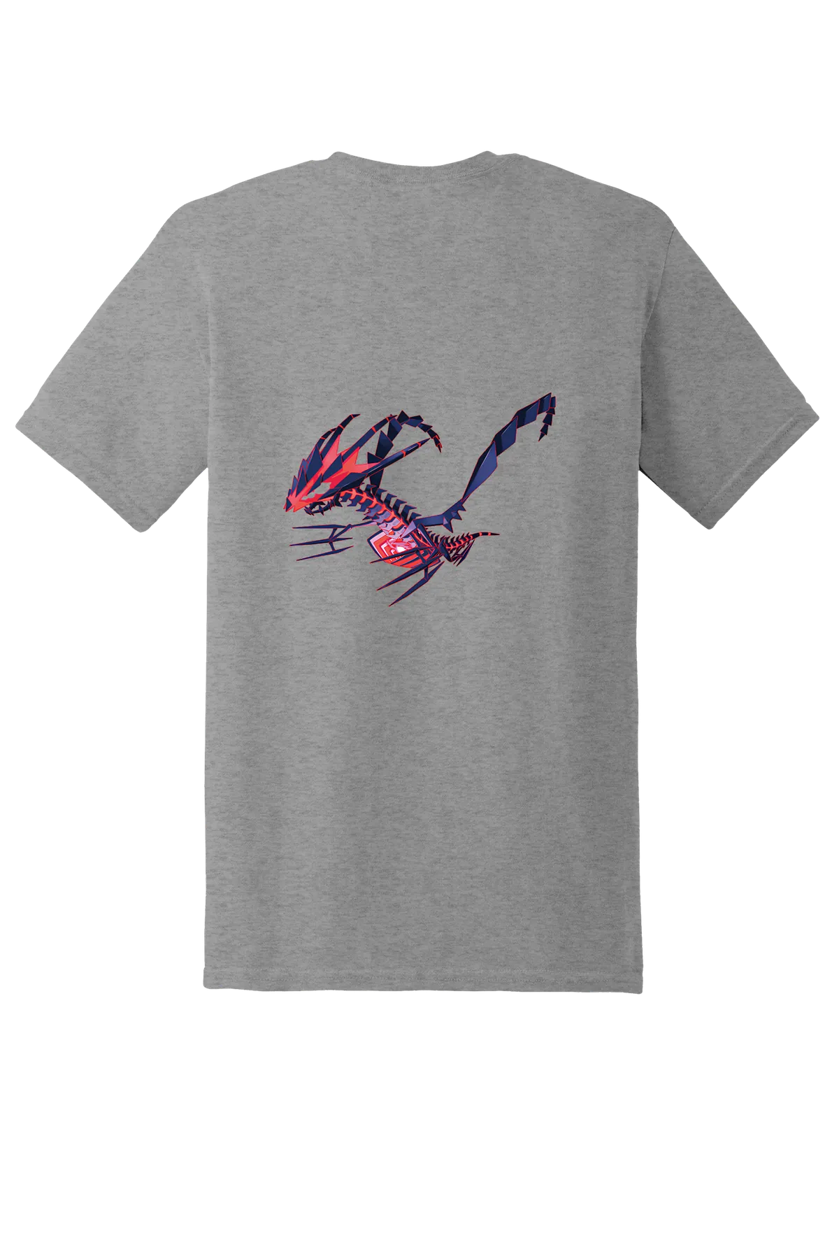 Pokemon Eternatus Tee, Sport Grey, back print