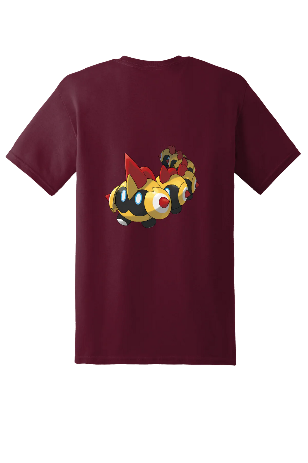 Pokemon Falinks Tee, Maroon, back print
