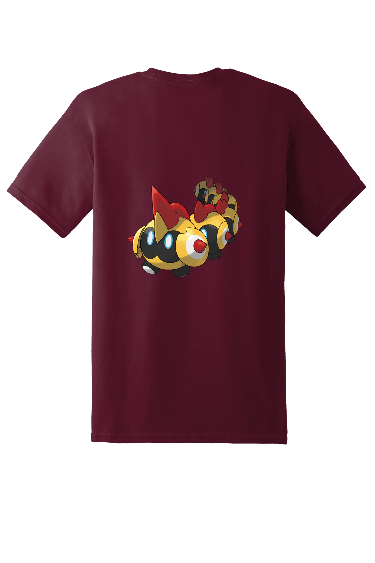 Pokemon Falinks Tee, Maroon, back print