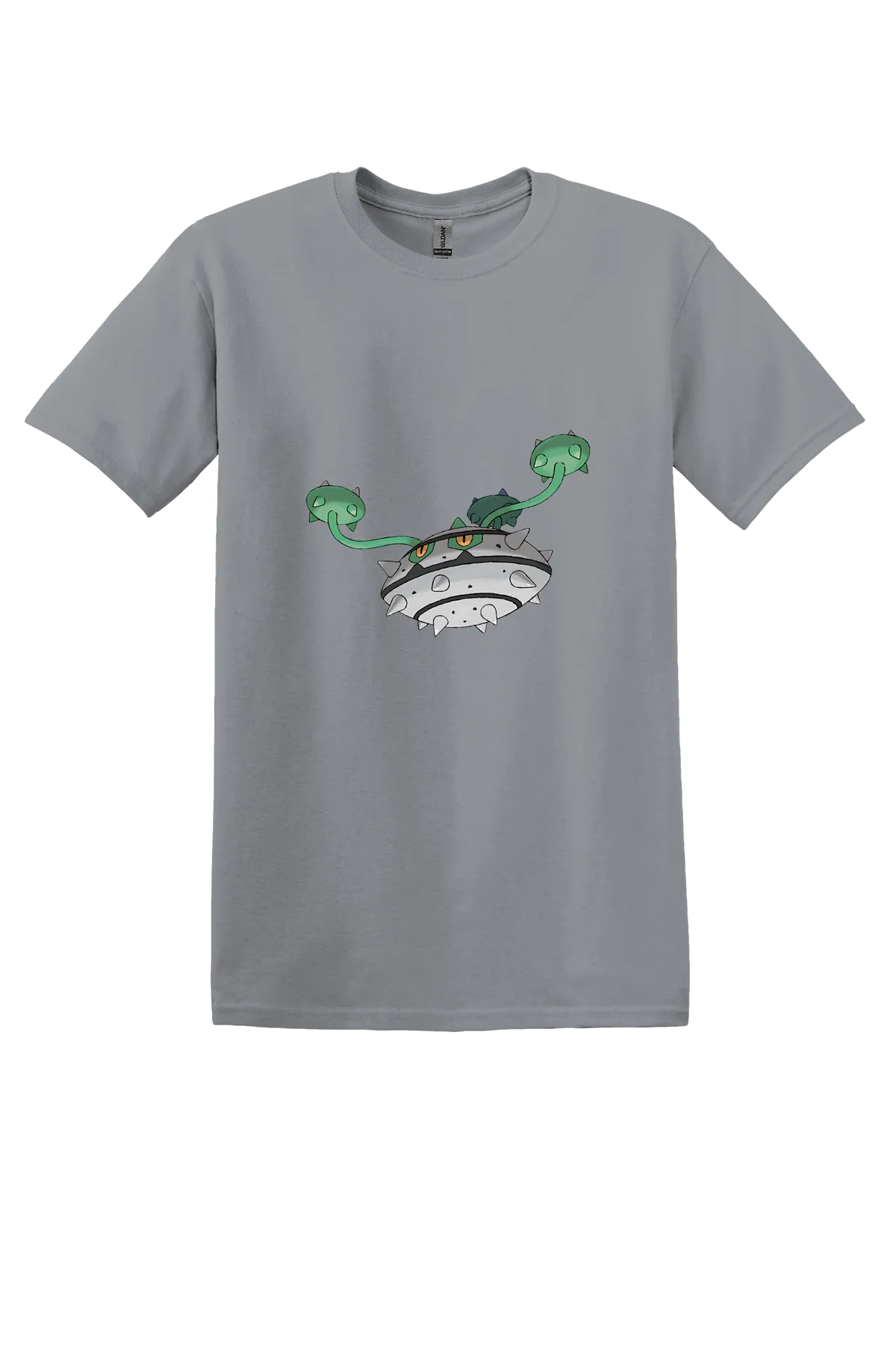 Pokemon Ferrothorn Tee, Gravel, front print