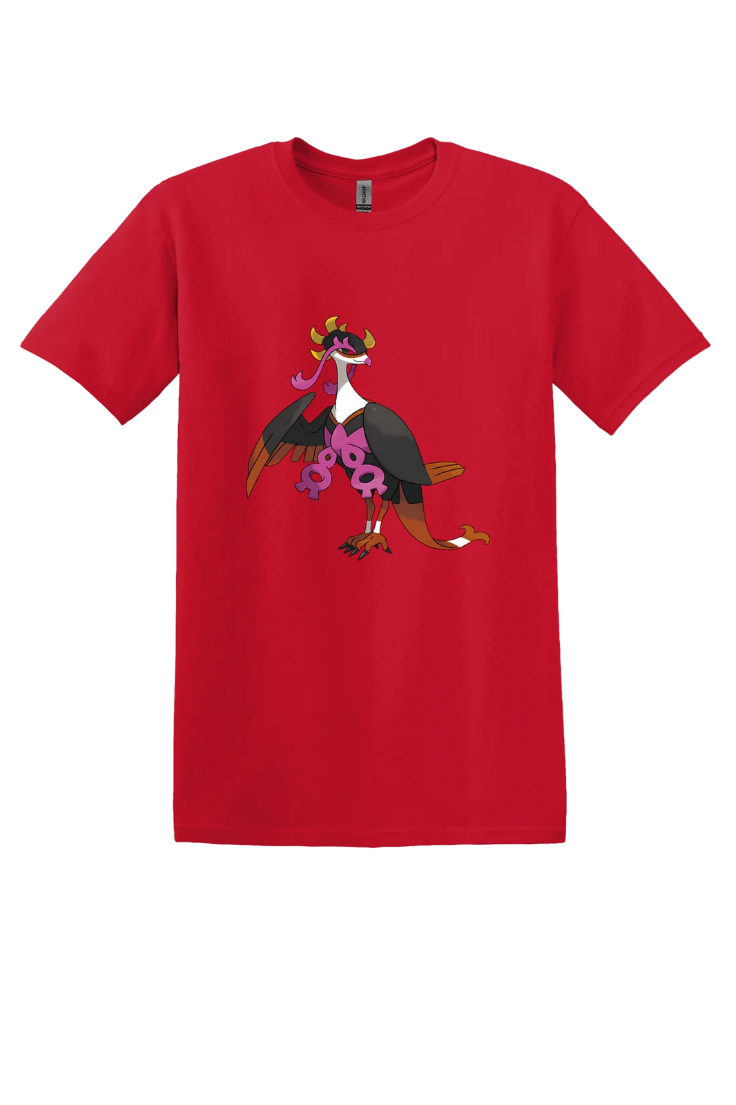 Pokemon Fezandipiti Tee, Red, front print