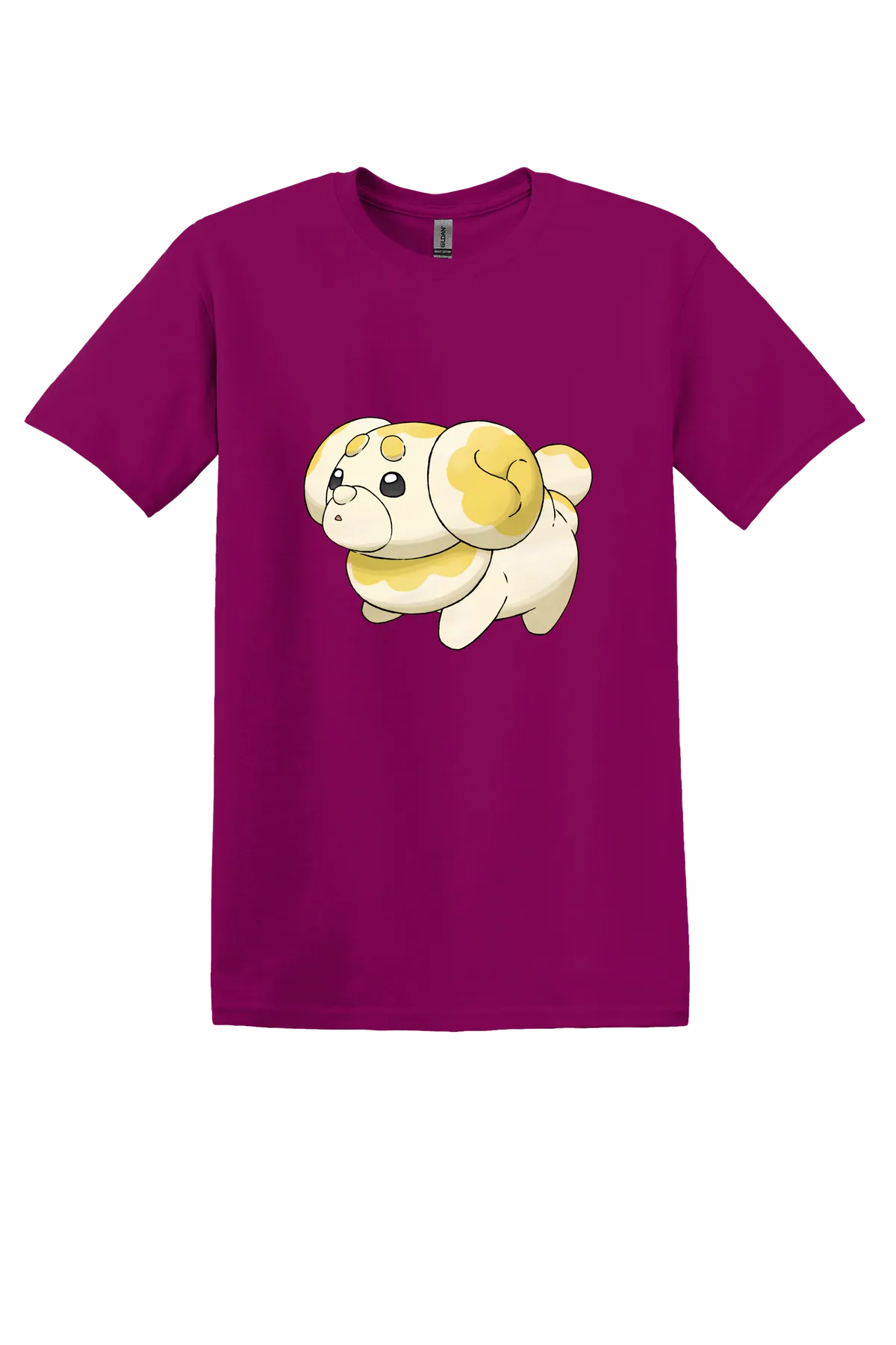 Pokemon Fidough Tee, Berry, front print