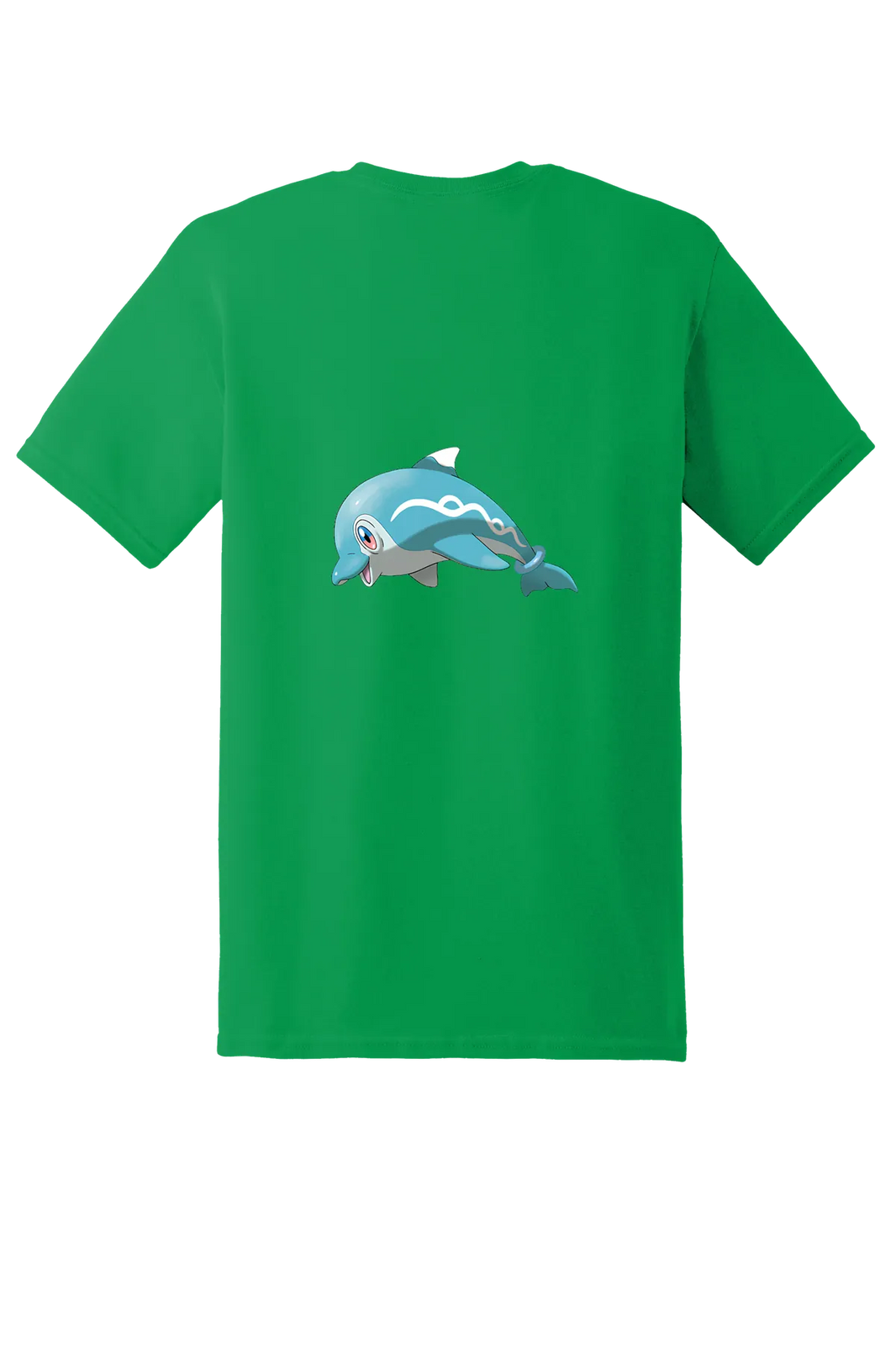 Pokemon Finizen Tee, Irish Green, back print