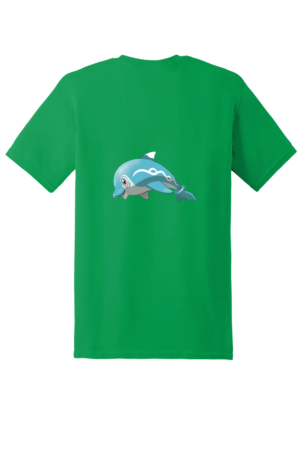 Pokemon Finizen Tee, Irish Green, back print